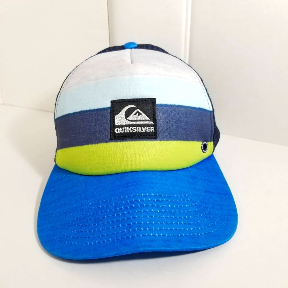 Quiksilver Foam Trucker Hat Mens Baseball Cap Mesh